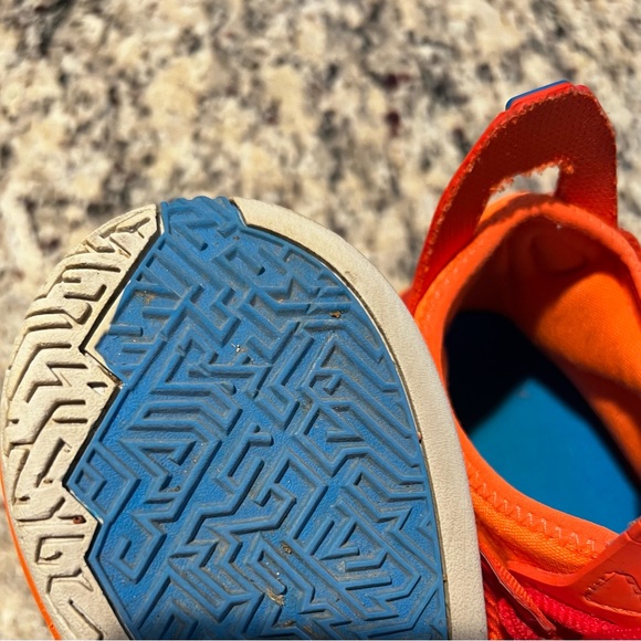 Nike Air Zoom Crusader Hyperdunk - team orange/photo blue sz 11 - Picture 6 of 9